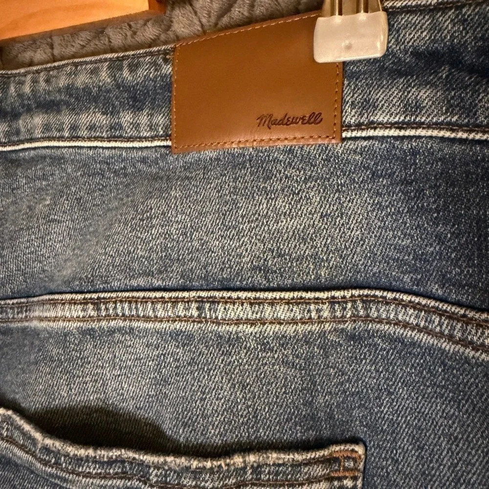 Madewell Slim Wide-Leg Crop Denim Jeans Size 36 Tall